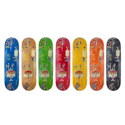 OBTAIN Acrobats Skateboard Decks. All colors. Made in Europe.