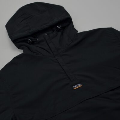 OBTAIN fleece lined windbreaker jacket. Color: black.